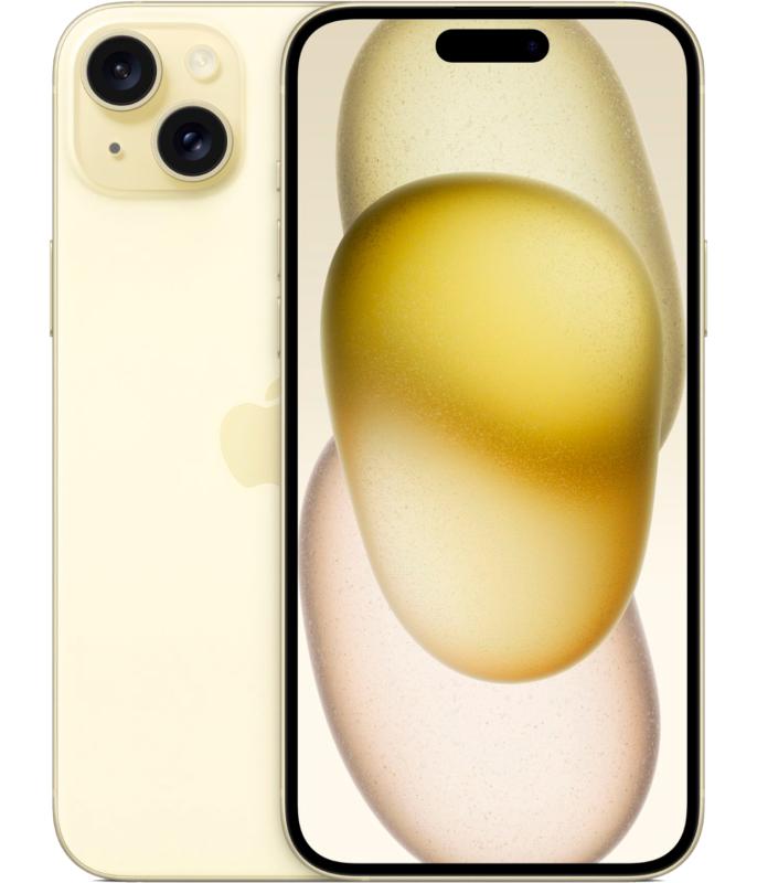 Apple iPhone 15 Plus, 128 ГБ, Dual eSIM, желтый